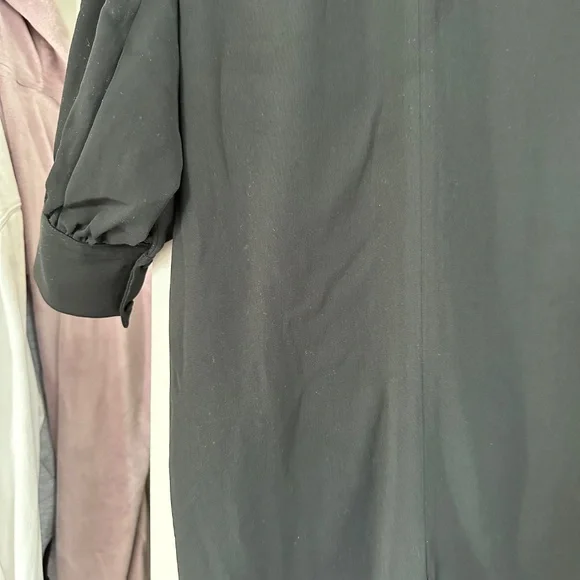 NWT Anthropologie Maeve Long-Sleeve Mock-Neck Midi Dress - Picture 7 of 7